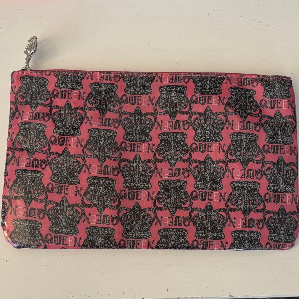 Atmosphere Pink and Black Clutch Bag